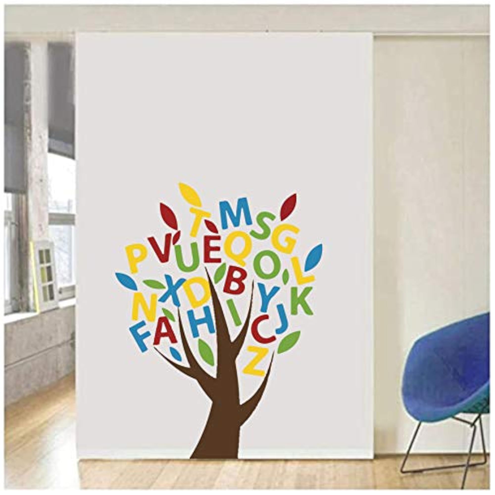 Alphabets Tree Wall Stickers